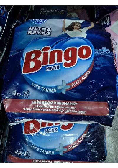 Matik Toz Çamaşır Deterjanı Ultra Beyaz 4 Kg X 2 Adet