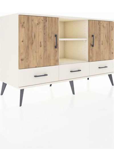 Hyperion Konsol 6 Raflı 3 Çekmeceli 3 Kapaklı 132x44x83 Aytaşı-çam/aytaşı Çam/aytaşı Hyperion Konsol 6 Raflı 3 Çekmeceli 3 Kapaklı 132x44x83 Aytaşı-çam/aytaşı Çam/aytaşı