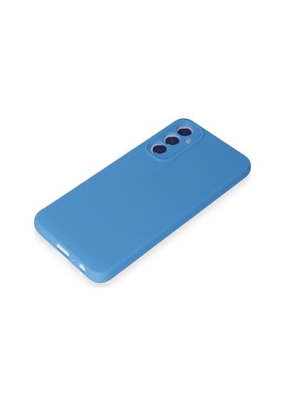 Samsung Galaxy Uyumlu A05s Kılıf First Silikon - Mavi Bz8683140701697