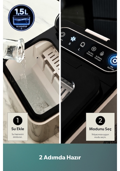 Homend IceBar X8 Hızlı Buz Yapma Makinesi