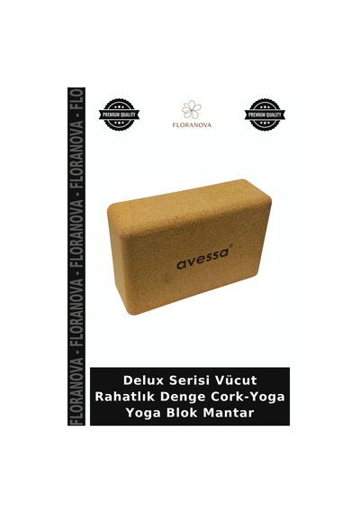 Delux Serisi Vücut Rahatlık Denge Cork-yoga Yoga Blok Çok Renkli