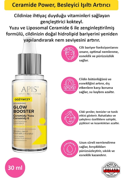 Apis Natural Glow Booster Ceramide Power 30 ML