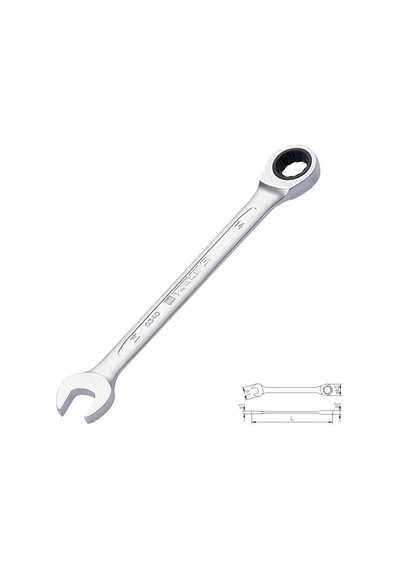 Mey İthalat İzeltaş 0340 Cırcır Kombine Anahtar 16 Mm