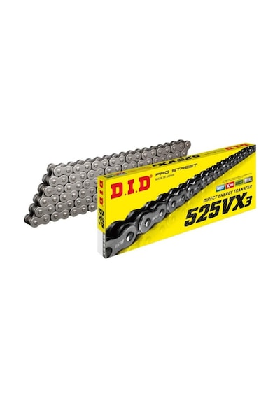 Did Zincir 525Vx3 (X-Ring)   460741626 126-Gümüş-