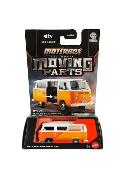 Matchbox The Movie Moving Parts 1973 Volkswagen T2b 1:64 Scale