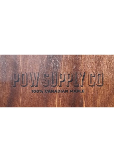 Pow Supply Co 8,375 Cat Fight Kaykay Tahtası Kahverengi