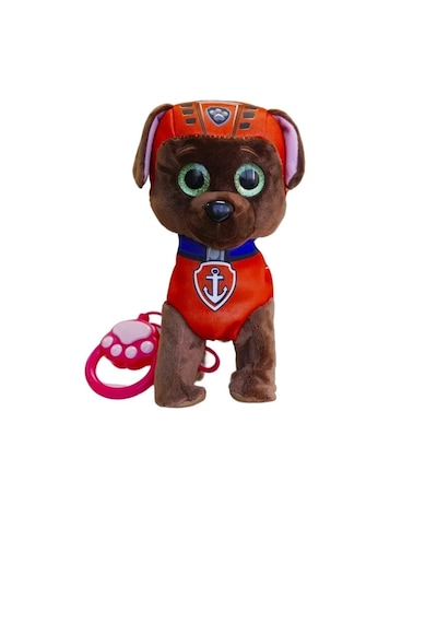 Paw Patrol Köpek Yürüyen, Havlayan Müzikli Tasmalı Kumandalı Peluş Oyuncak Paw Patrol Peluş Köpek, Paw Petrol Oyuncak Turuncu