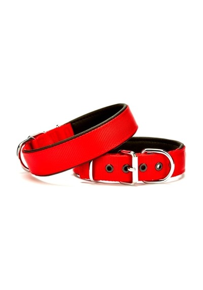 Köpek Tasması Softlu 3 Cm X 65 Cm Kırmızı Çok Renkli