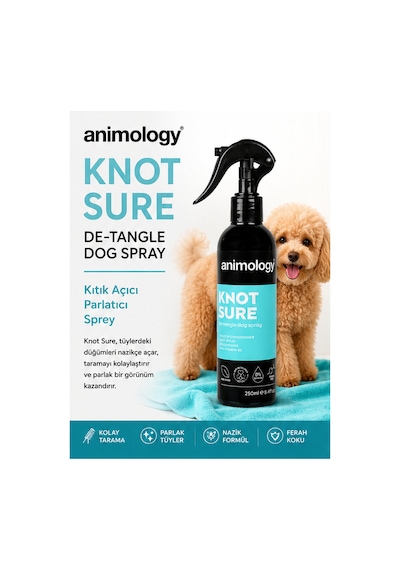Animology Knot Sure Kıtık Açıcı Köpek Temizlik Spreyi 250 ML