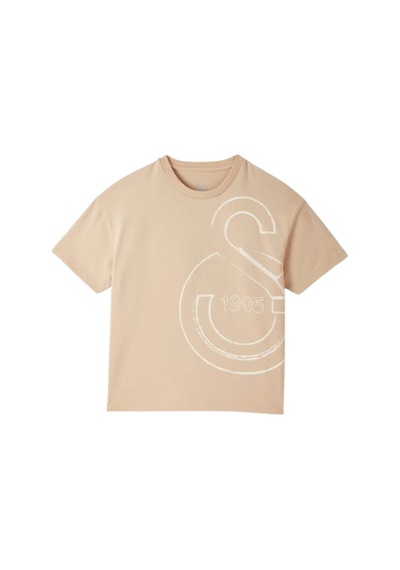Gsstore Galatasaray Lisanslı Çocuk T-shirt Kahverengi