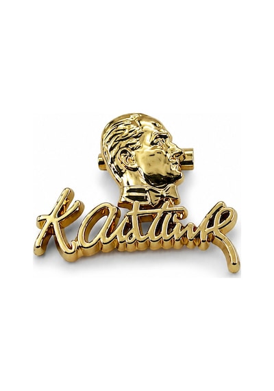 Premium Atatürk İmzalı Metal Yaka Broşu Gold Atatürk Rozeti Ceket, Gömlek Ve Çanta Aksesuarı Çok Renkli