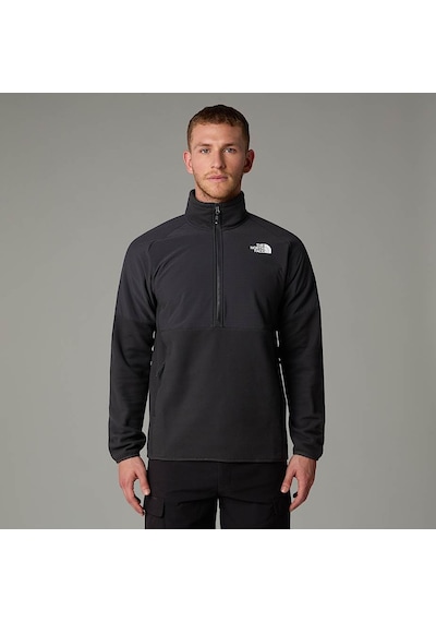 The North Face Glacier Heavyweight Erkek Gri Dik Yaka Sweatshirt Gri