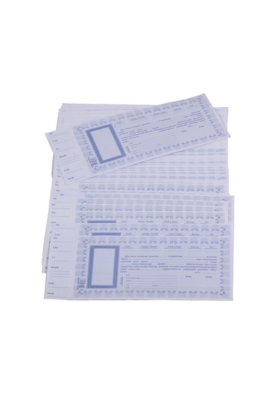 Senet 100 Yaprak 026 Mavi