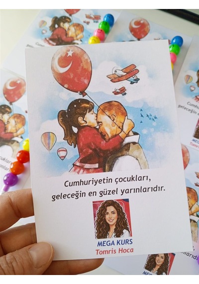 Farklı Market 23 Nisan Kurumsal Yumurtlayan Emoji Kalem 35 Adet Çok Renkli