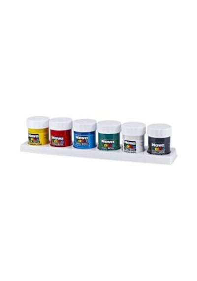 Nova Color Guaj Boya 6'Lı Set Nc-113 Çok Renkli