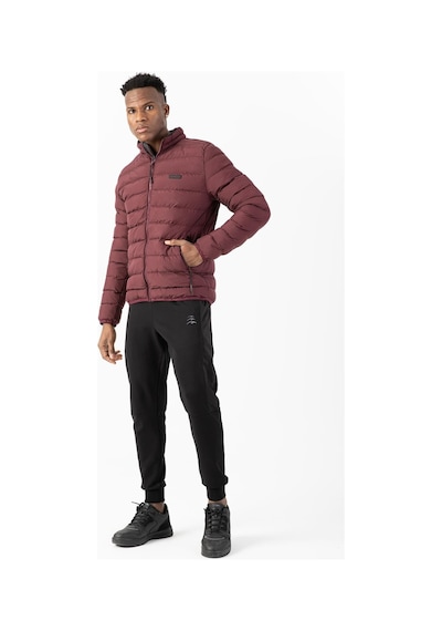 Maraton Sportswear Regular Erkek Dik Yaka Takma Kol Basic Bordo Mont 22314-bordo Bordo