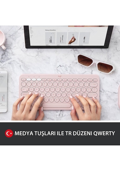 Logitech K380 Bluetooth Multimedya Türkçe Q Klavye