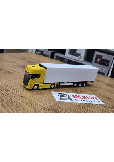 1/64 - Scania 4x2 Ve Frigo Soğutuculu Dorse Welly Tır Çekici