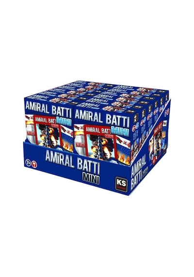 Amiral Battı Mini Cep Boy Çok Renkli