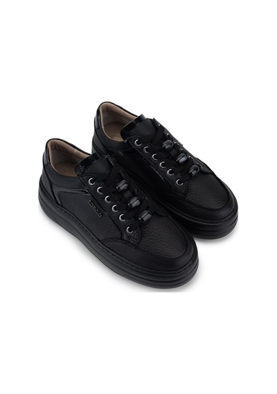 Tamer Tanca Kadın Hakiki Deri Siyah Floter Sneakers & Spor Ayakkabı 1116 255 Bn Ayk Y26 Sıyah Fltr