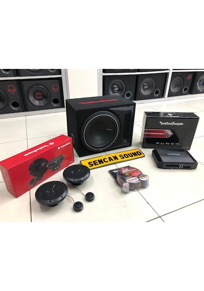 Rockford Fosgate Punch Paket Ses Sistemi - Sencan Sound