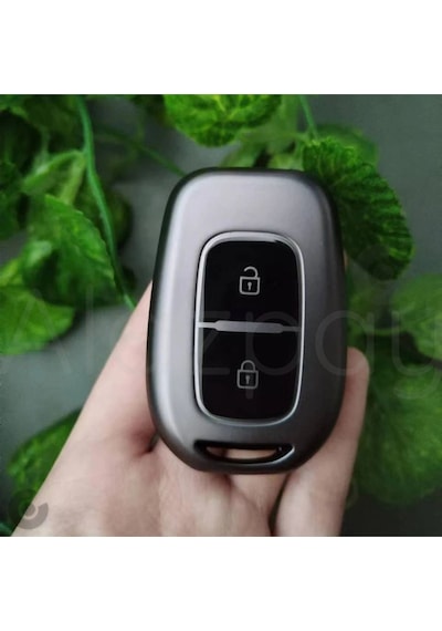 Renault Clio Megane Scenic Twingo Laguna Dacia Duster Dokker Logan Titan Gri Tpu Anahtar Kılıfı