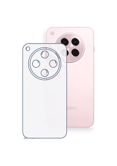 Schitec Oppo Find X8s+ Uyumlu Arka Yüzey Hidrojel Koruyucu Film