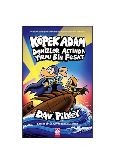 Köpek Adam 11 Ve Kedi Çocuk 4 - Serilerinin Son Kitapları + Çıkartmalı Boyama