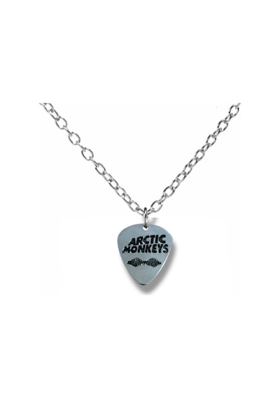 Arctic Monkeys Alternatif Rock Grubu Pena Şeklinde Çift Taraflı Rock İşaretli Unisex Metal Kolye Çok renkli