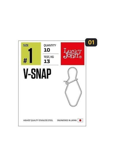 Lucky John Klips V-snap 01
