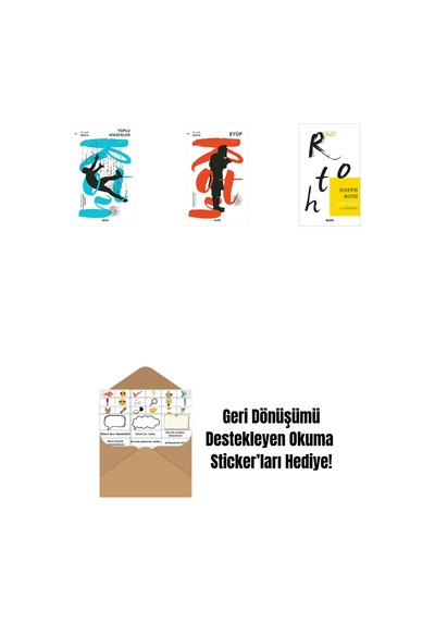 Toplu Hikayeler + Eyüp + Savoy Oteli + Okuma Sticker'ları