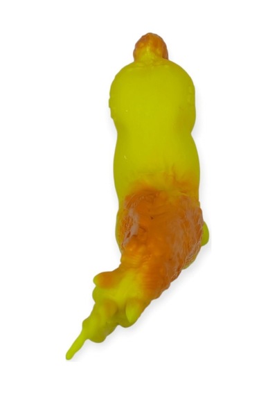 Çiftlik Hayvanları Serisi - Efsanevi Unicorn 12 Cm - Sarı - Turuncu Hayvan Figürü