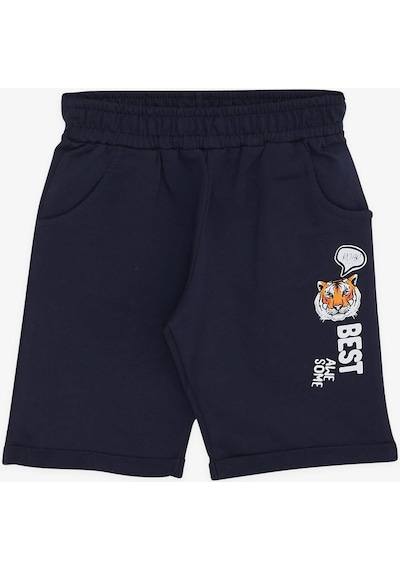 Breeze Girls & Boys Erkek Çocuk Şortlu Takım Kaplan Baskılı 1-4 Yaş, Mint Yeşili-mint Yeşili Mint Yeşili
