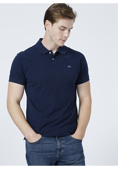Dockers Erkek Polo Yaka T-shirt 25ya1159-0002 Mavi