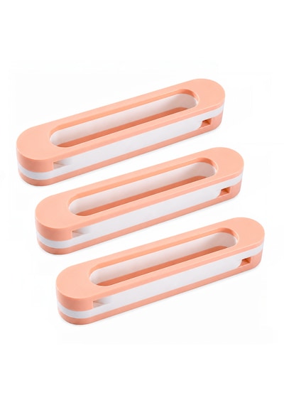 Microcase Yapışkanlı Ayakkabı Sandalet Terlik Askılığı Havlu Rafı 3 Adet Al5721 Pembe