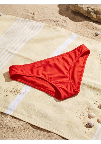 Lcw Dream Pembe Düz Raşel Kumaş Kadın Bikini Alt