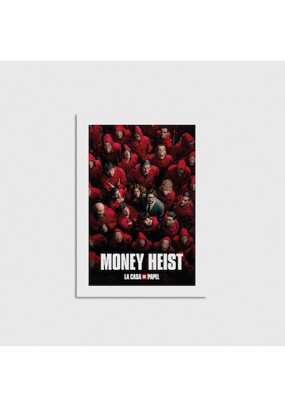La Casa De Papel Dizi Posteri Çerçevesiz Poster Duvar Dekorasyonu Pn11p553