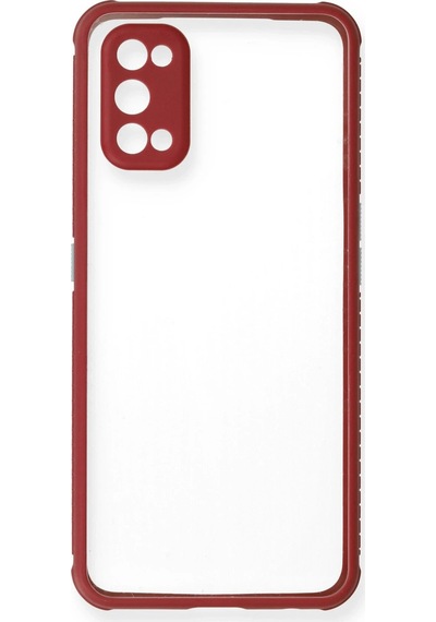 Cosmotex Newface Realme 7 Pro Kılıf Miami Şeffaf Silikon - Fuşya