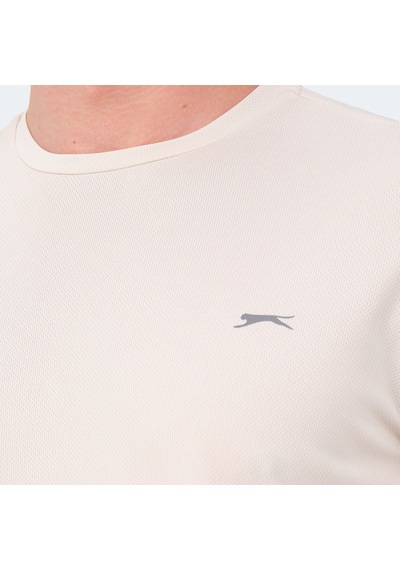 Slazenger REPUBLIC MTR Erkek  Bej Tişört