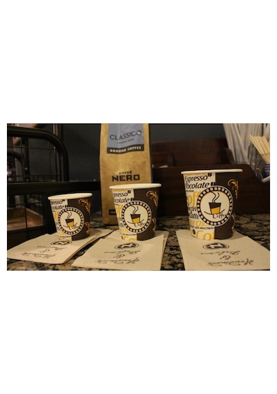 7 oz Sertifikalı Otomat - Manuel Karton Bardak 180 ml | 300 Adet