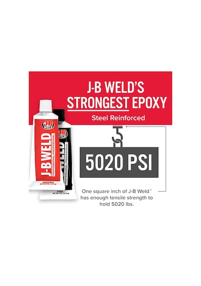 Jb Weld İndustro Weld - Çiftli Güçlü Metal Dolgulu Epoksi Yapıştırıcı Ve Tamir Macunu 283gr