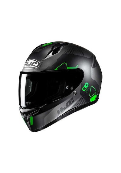 Hjc C10 Aspa Mc4sf Kapalı Kask Yeşil