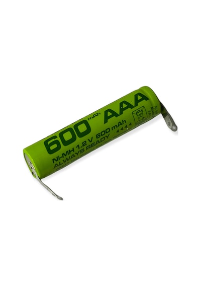 1.2 V 600 Mah İnce Kalem Aaa Şarjlı Tıraş Makinesi Pili