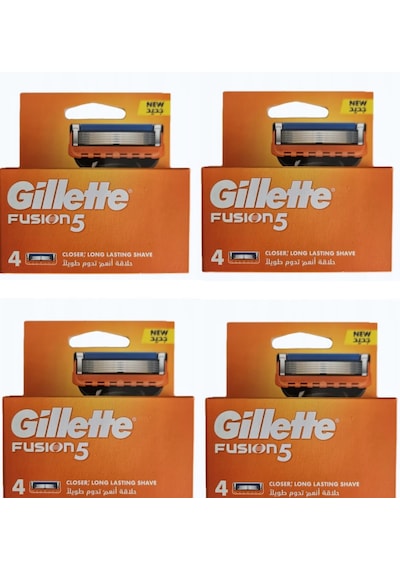 Gillette Fusion 5 Yedek Tıraş Bıçağı 16 Lı 4x4