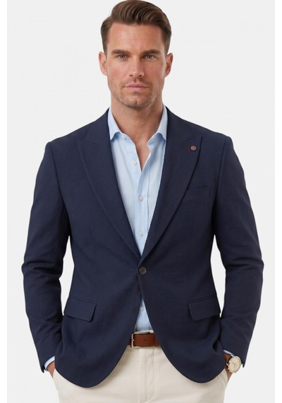 Rizzup Erkek Lacivert Slim Fit Blazer Ceket Likralı Çift Yırtmaç Dokulu Premium Ceket 2600776 Rizzup Erkek Lacivert Slim Fit Blazer Ceket Likralı Çift Yırtmaç Dokulu Premium Ceket 2600776