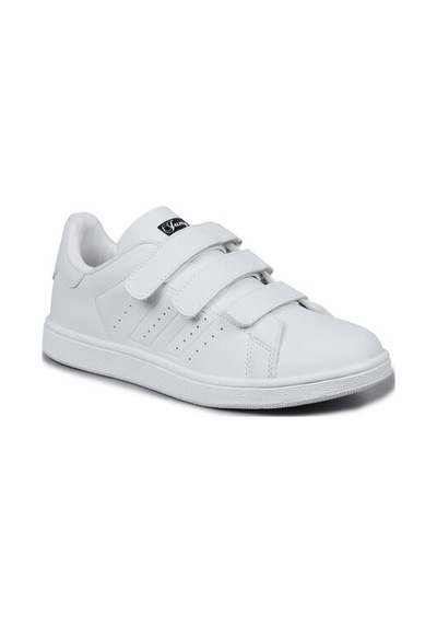 Jump 28711 Cırtlı Unisex Spor Ayakkabı Beyaz Beyaz