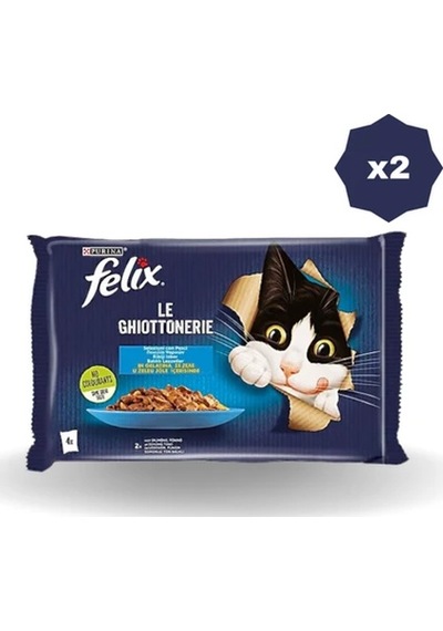 Felix Somonlu Ekonomik Paket 4x85gr - 2 Adet