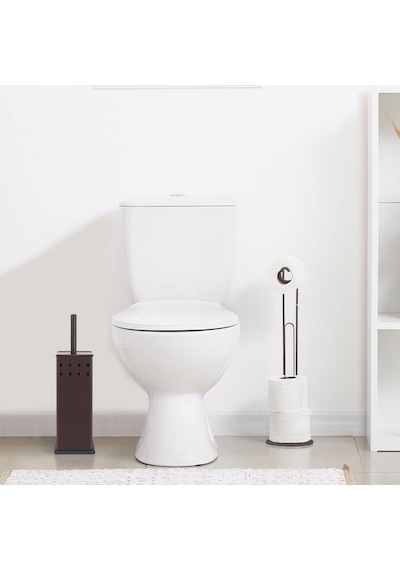 Tuvalet Fırçası Ve Tutucu, Banyo İçin Tuvalet Kase Fırçası, Tuvalet Temizleyici, Kokusuz, Bronz Diğer