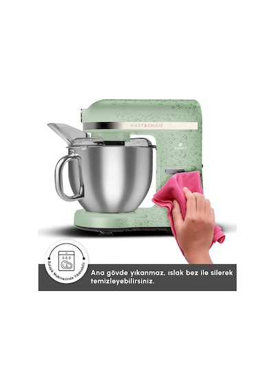 Karaca Mastermaid Chef Pro 1750 W Çift Kollu Stand Mikser