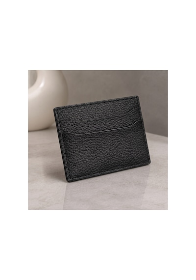 Nahitatyana Hakiki Deri Unisex Kartlık %100 Gerçek Deri Siyah Renk Siyah - 923596328 Siyah